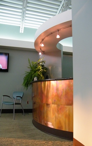 Dental Office Reception Desk