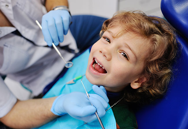 Pediatric dental patient